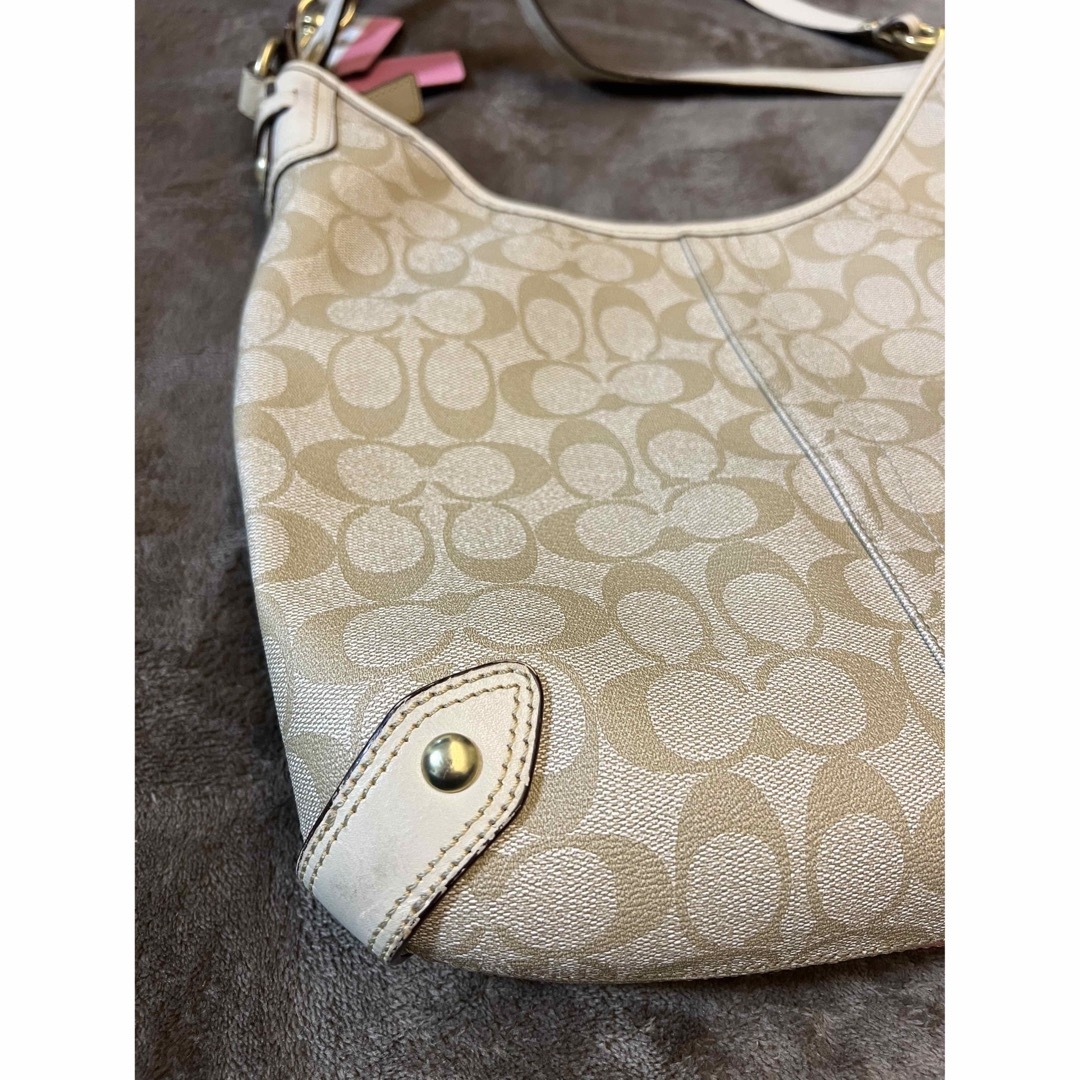 COACH(コーチ)のCOACH コーチ ショルダーバッグ ヘリテージストライプ レディースのバッグ(ショルダーバッグ)の商品写真