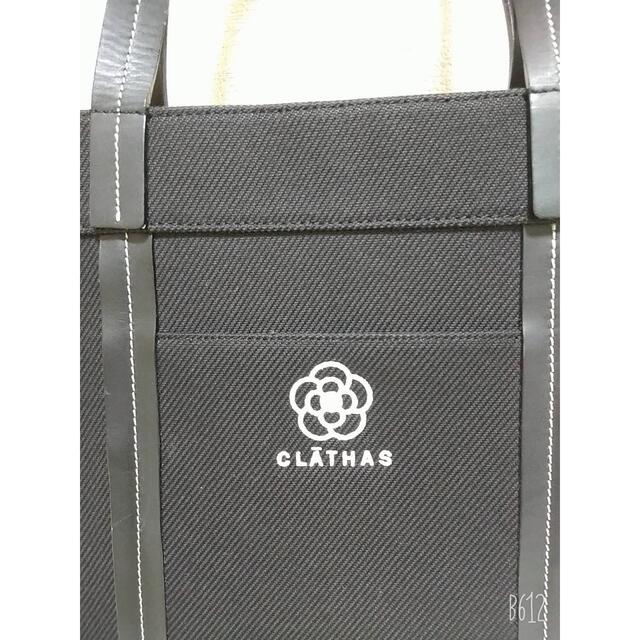 CLATHAS(クレイサス)のCLATHAS クレイサス レザー キャンバス A4 レディースのバッグ(トートバッグ)の商品写真