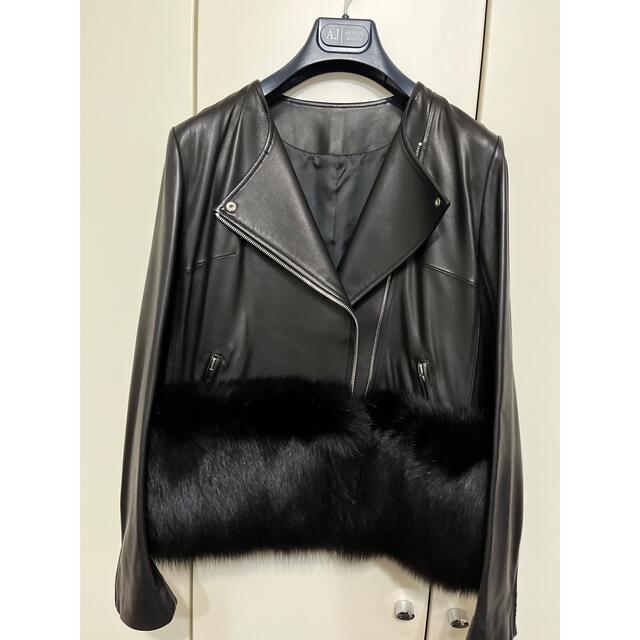 在庫一掃】 Chesty 新品未使用 上質ラム皮ジャケット - ライダース