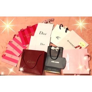 カルティエ(Cartier)の ショッパーセット♪♡ハイブランド♡日本未上陸ブランド♡サマンサなど(ショップ袋)