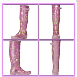 ハンター(HUNTER)のハンター レインブーツ 限定コラボ 花柄 Hunter Rain Boots(レインブーツ/長靴)