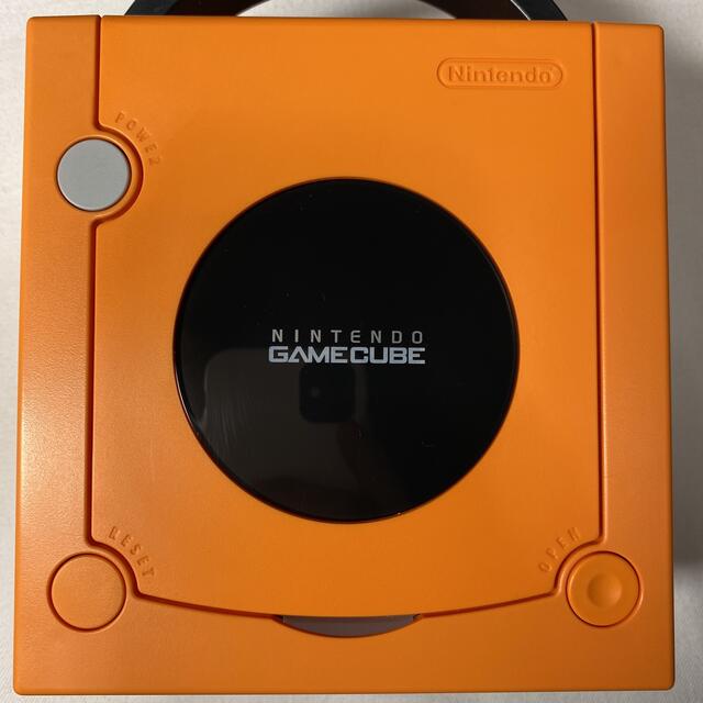 【状態良好】GC ゲームキューブ 本体 オレンジ 電池交換メンテ清掃 管理256ゲームソフト/ゲーム機本体