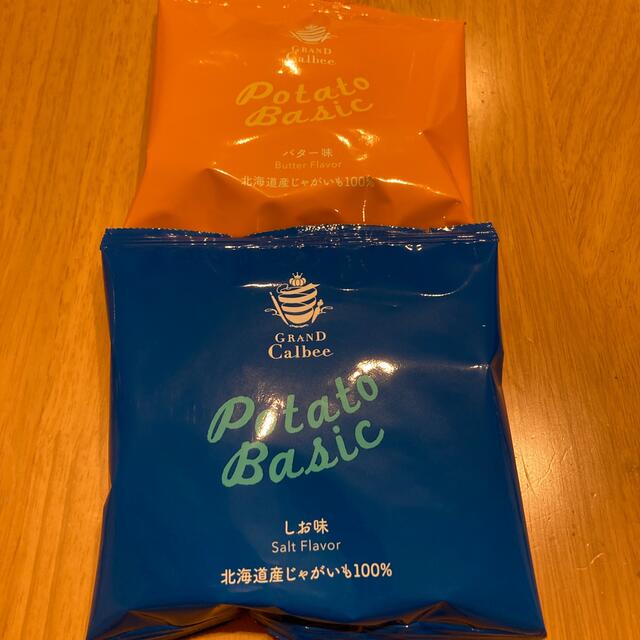 カルビー(カルビー)の【GRAND Calbee】バター、しお 食品/飲料/酒の食品(菓子/デザート)の商品写真