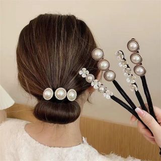 大人気♡お団子ヘアメーカー デフトバン ヘアアクセサリー まとめ髪(ヘアゴム/シュシュ)