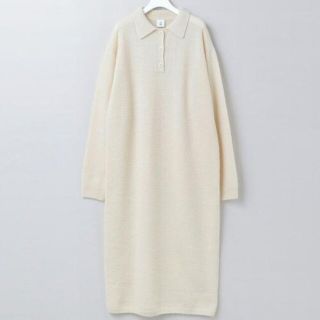 ユナイテッドアローズ(UNITED ARROWS)の【misty様専用】roku☆ロク 今季COLLAR KNIT DRESS(ロングワンピース/マキシワンピース)