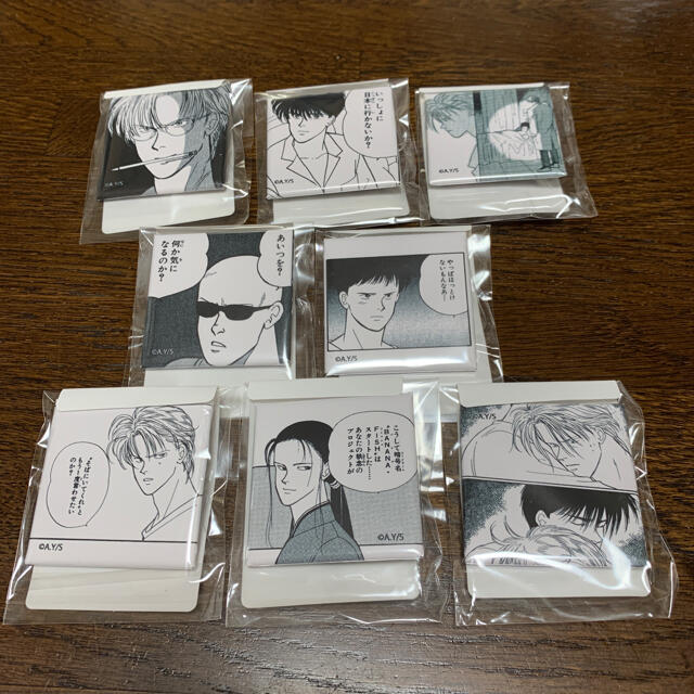 BANANA FISH DMMスクラッチ第1弾 第2弾 B賞〜E賞 BANANA FISH DMMスクラッチ第1弾 第2弾 B賞〜E賞