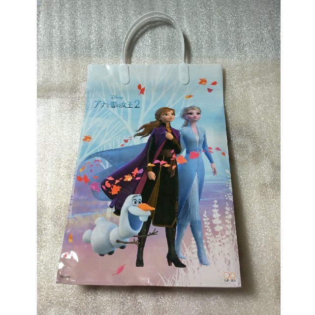 アナと雪の女王(アナトユキノジョオウ)のアナと雪の女王 アナ雪 紙袋 エンタメ/ホビーのおもちゃ/ぬいぐるみ(キャラクターグッズ)の商品写真
