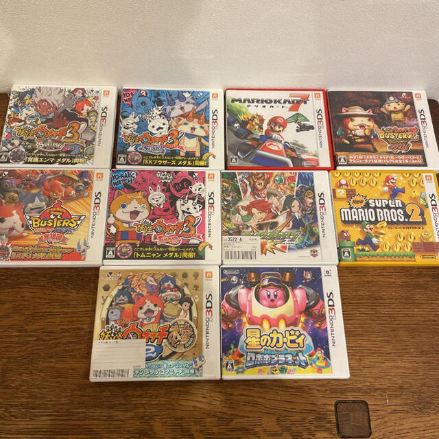 任天堂　3DS DS ゲームソフト　10本セット