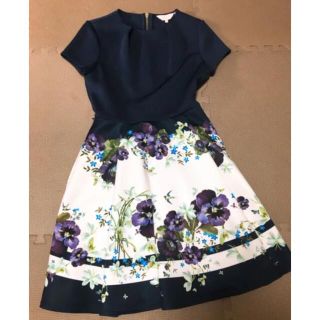 TED BAKER - Ted baker 花柄 ワンピの通販 by 引越しの為処分価格