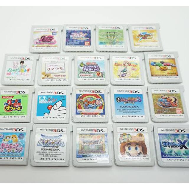 ニンテンドー 3ds ds ゲームソフト　19本セット