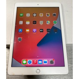 アイパッド(iPad)のSIMフリー iPad 第5世代 128GB MP272J/A シルバー　一括〇(タブレット)