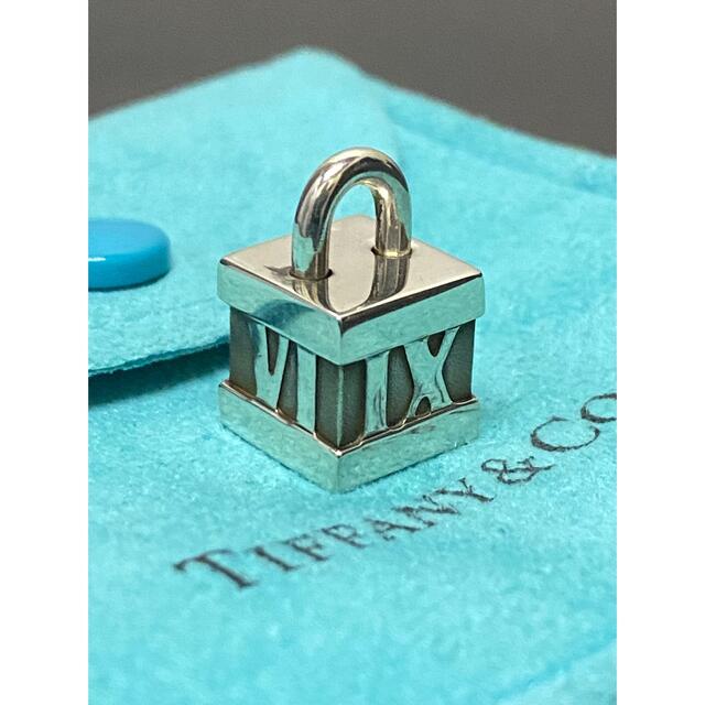 Tiffany ティファニー　サイコロモチーフペンダント　925