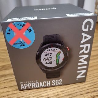 ガーミン(GARMIN)のGARMIN Approach S62 ブラック(その他)