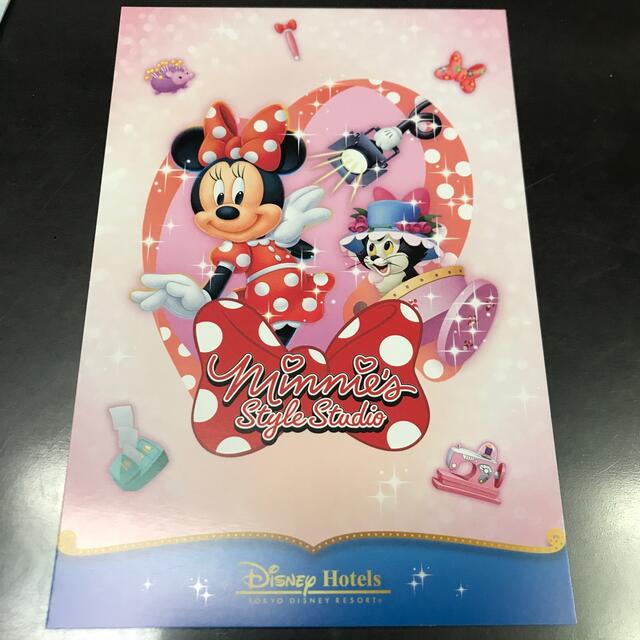 Disney(ディズニー)のディズニーホテル　ポストカード　ミニー エンタメ/ホビーのおもちゃ/ぬいぐるみ(キャラクターグッズ)の商品写真