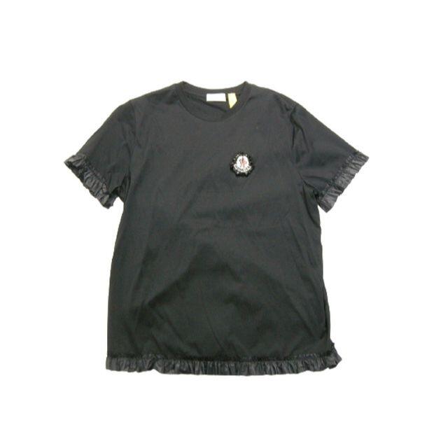 MONCLER(モンクレール)のサイズS■モンクレールx SIMONE ROCHA■フリル裾 Tシャツ■新品本物 レディースのトップス(Tシャツ(半袖/袖なし))の商品写真