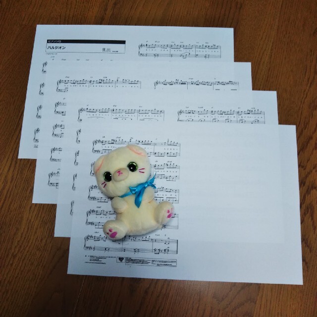 ピアノ楽譜　ハルジオン　yoasobi　中級 エンタメ/ホビーの本(楽譜)の商品写真