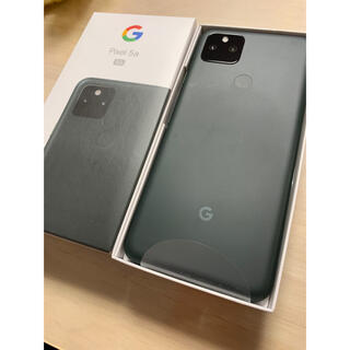 未使用 Google Pixel 5a 5G SIMフリー ブラック黒