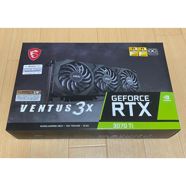 MSI GeForce RTX 3070 Ti VENTUS 3X 8G OS