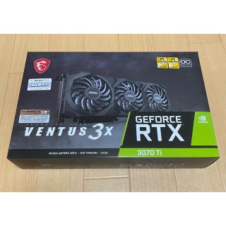 MSI GeForce RTX 3070 Ti VENTUS 3X 8G OS(PCパーツ)