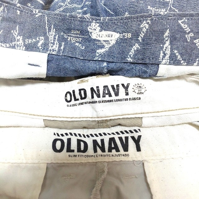 Old Navy(オールドネイビー)のOLDNAVY オールドネイビー 短パン ショートパンツ 廃盤 XL 3枚セット メンズのパンツ(ショートパンツ)の商品写真