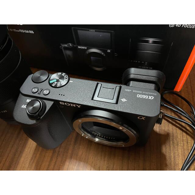 【美品】α6600 高倍率ズームレンズキット＋ロード超小型コンデンサーマイク