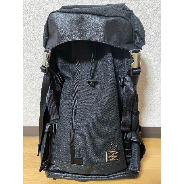 PORTER PVC バックパック 30L 大容量 ブラック ブランド コラボ