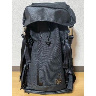 ポーター(PORTER)のPORTER PVC バックパック 30L 大容量 ブラック ブランド コラボ(バッグパック/リュック)