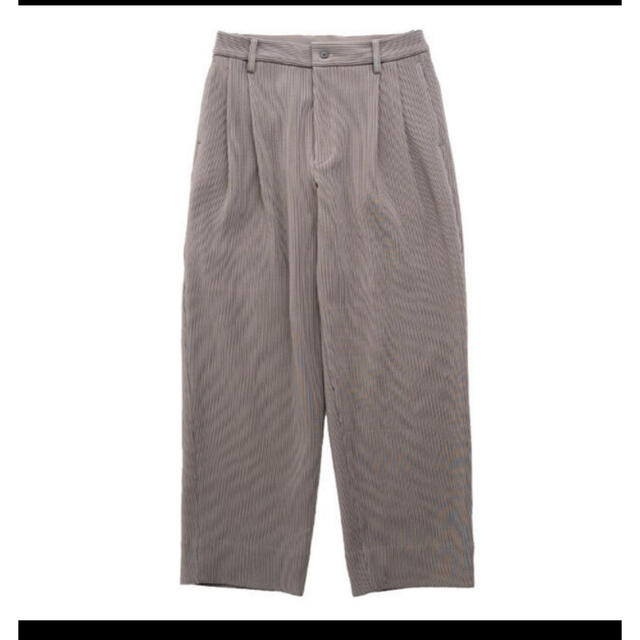 stein GRADATION PLEATS 2TUCK TROUSERS-