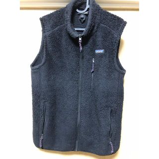 パタゴニア(patagonia)のパタゴニア patagonia ロスガトス ブラック　黒　フリースベスト ベスト(ベスト)