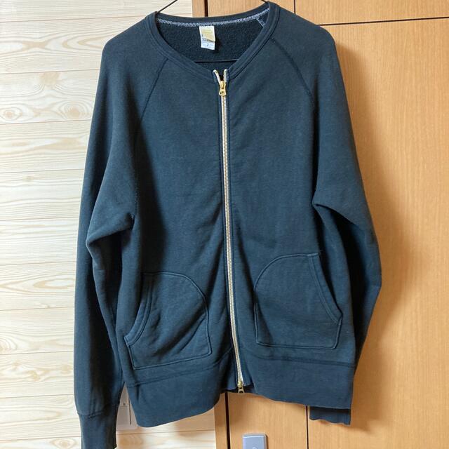 Barns OUTFITTERS(バーンズアウトフィッターズ)のbarnsoutfitters loopwheel crew zip sweat メンズのトップス(スウェット)の商品写真