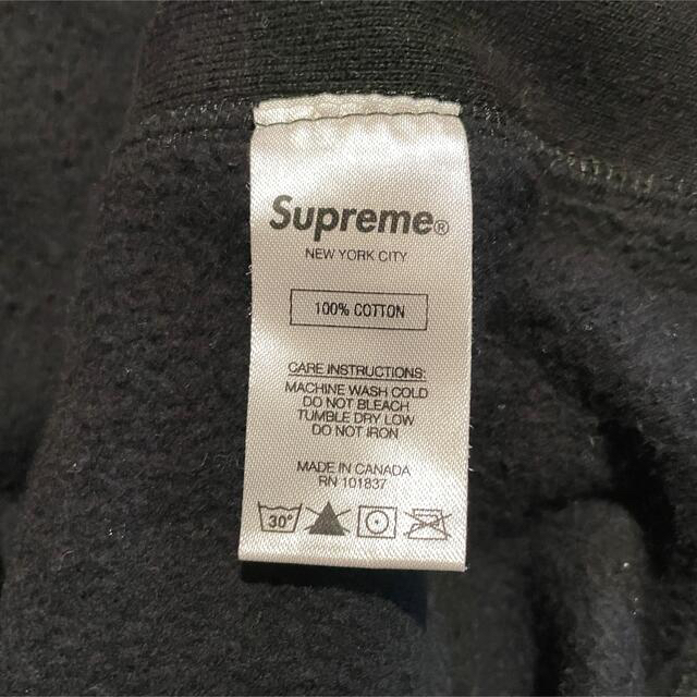 supreme シュプリーム パーカー センターロゴ ジップロゴ 刺繍ロゴ パーカー 専門店では