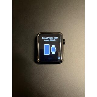 アップルウォッチ(Apple Watch)のApple Watch Series 2 ステンレススチール ブラック42mm(腕時計(デジタル))