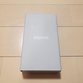 シャープ(SHARP)の【新品】AQUOS sense6（4GB/64GB）ブラック（SIMフリー版）(スマートフォン本体)