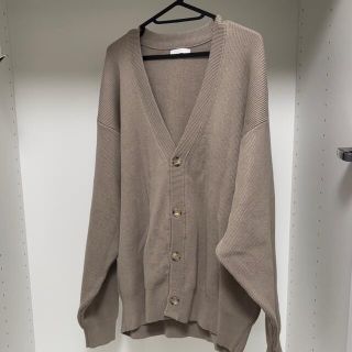 【WYM LIDNM】WIDE AZE CARDIGAN(カーディガン)