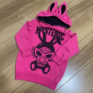 ヒステリックミニ(HYSTERIC MINI)のうさ耳トレーナー◡̈⃝(Tシャツ/カットソー)