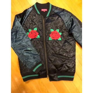 シュプリーム(Supreme)のsupreme  Quilted Bomber Roses jacket  (スカジャン)