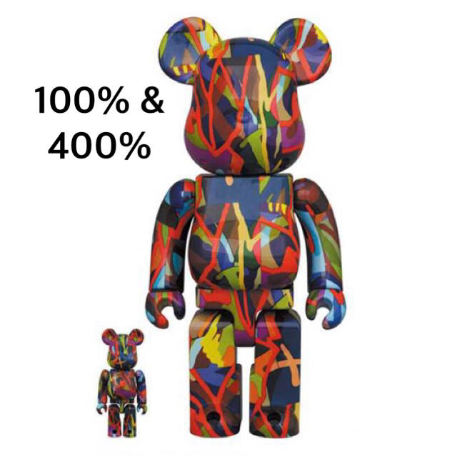 ベアブリックKAWS TENSION BE@RBRICK 100% & 400%