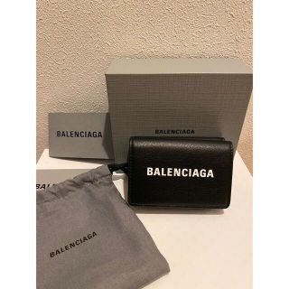 バレンシアガ(Balenciaga)のBALENCIAGA バレンシアガ ミニ財布 ペーパーウォレット 三つ折り 財布(折り財布)