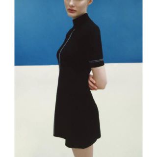 ザラ(ZARA)のZARA モックネック　ワンピース(ミニワンピース)