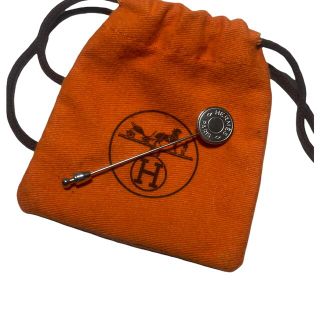 エルメス(Hermes)の★正規品★エルメス★セリエピンブローチ★シルバー(ブローチ/コサージュ)