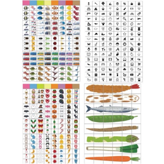 SALE/91%OFF】 128本 モンテッソーリ はさみ練習 台紙 教具 ハサミ