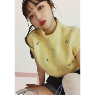 ザラ(ZARA)のyoutuberきぬちゃん着用♡ZARAザラ♡フラワー刺繍ニット(ニット/セーター)