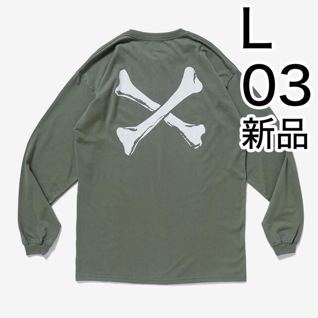 W)taps(ダブルタップス)のつーさん様専用　新品WTAPS CROSSBONES L 03 ダブルタップス メンズのトップス(Tシャツ/カットソー(七分/長袖))の商品写真