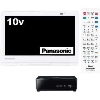 パナソニック(Panasonic)の2020年製《美品》パナソニック　プライベートビエラ UN-10CE9-W(テレビ)