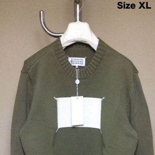 マルタンマルジェラ(Maison Martin Margiela)の新品 XL 20ss マルジェラ フロントスティッチニット 1092(ニット/セーター)