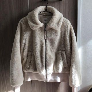 新品　gap ボア　アウター　ブルゾン