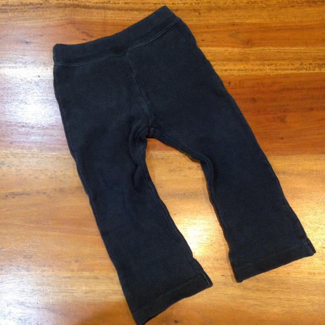 黒パンツ▷80 キッズ/ベビー/マタニティのベビー服(~85cm)(パンツ)の商品写真