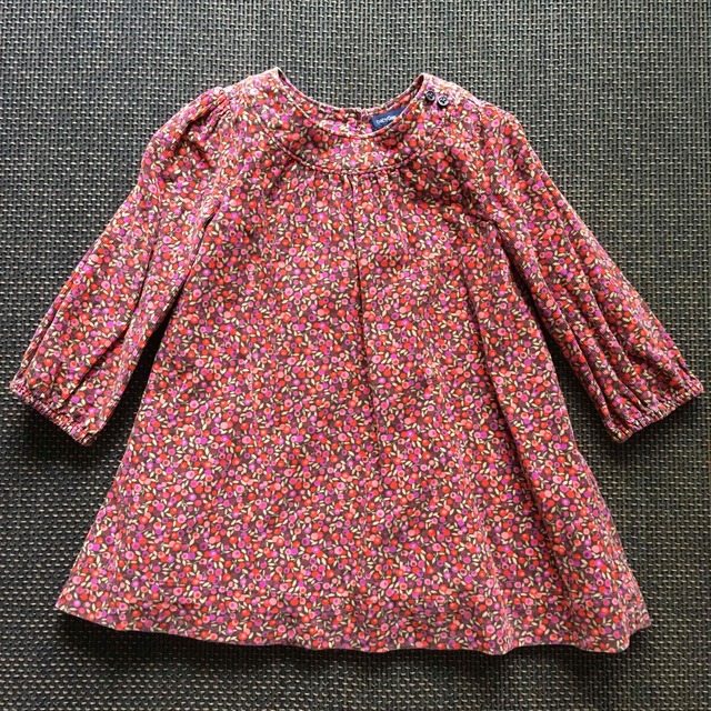 babyGAP(ベビーギャップ)のbabyGAP コーデュロイ　ワンピース　春 キッズ/ベビー/マタニティのキッズ服女の子用(90cm~)(ワンピース)の商品写真