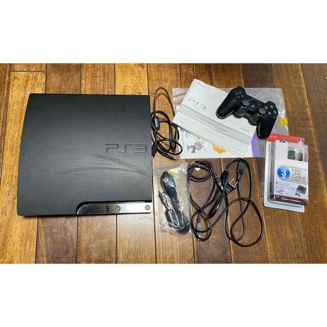 PlayStation3(プレイステーション3)のSONY PlayStation3 本体 CECH-3000A ソフト付き エンタメ/ホビーのゲームソフト/ゲーム機本体(家庭用ゲーム機本体)の商品写真