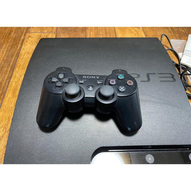 PlayStation3(プレイステーション3)のSONY PlayStation3 本体 CECH-3000A ソフト付き エンタメ/ホビーのゲームソフト/ゲーム機本体(家庭用ゲーム機本体)の商品写真